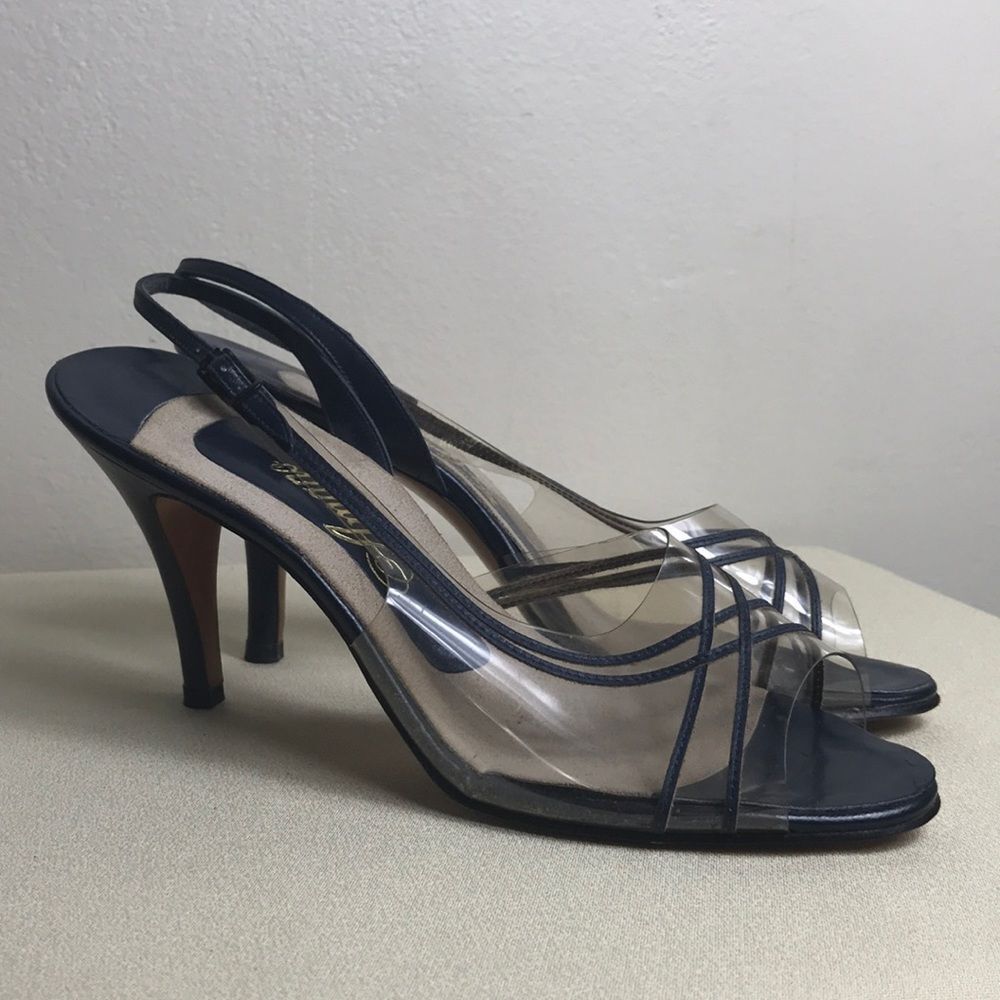 Vintage Clear Heels by Lloyd Gotchy.